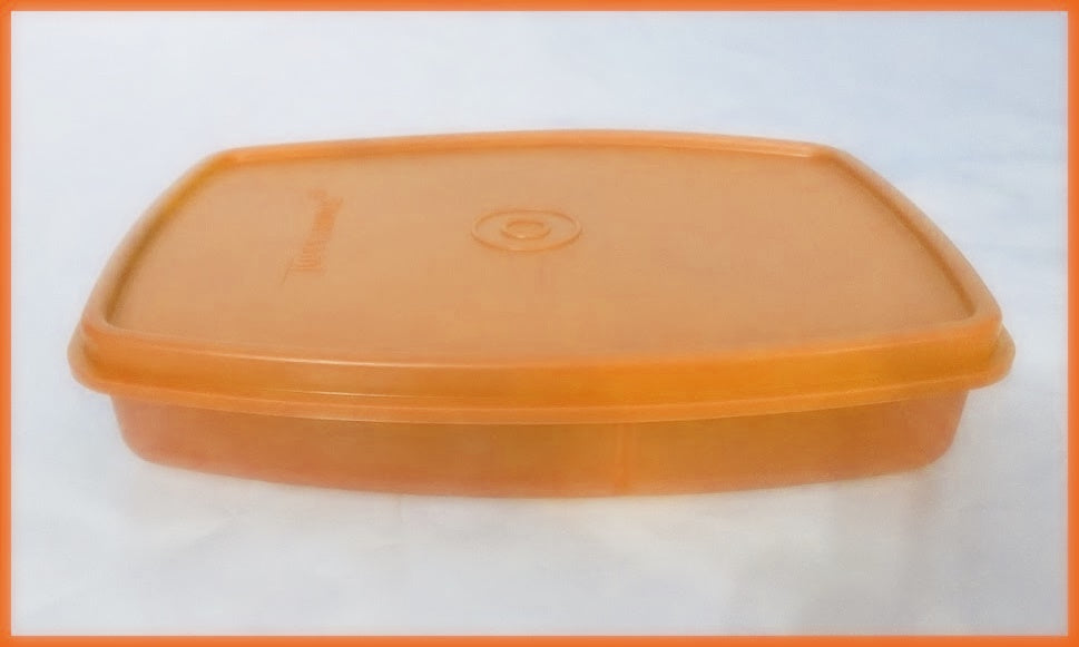 TUPPERWARE SIDE BY SIDE LUNCH-IT DIVIDED DISH / CONTAINER