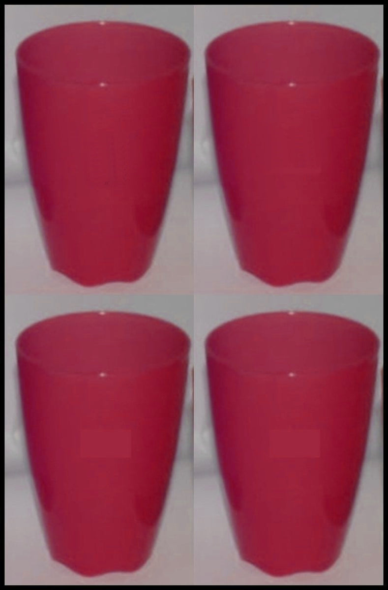 Vintage Tupperware 4 Pc Tumblers 18 oz  Household for sale on Kingwood  bookoo!