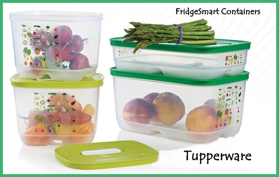 Tupperware Fridgesmart Container 4 Pcs Set Newest Algeria