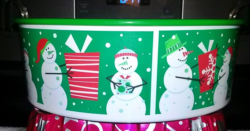 Tupperware Winter Wonderland Christmas Canister Set … 2.5 Cups ea.