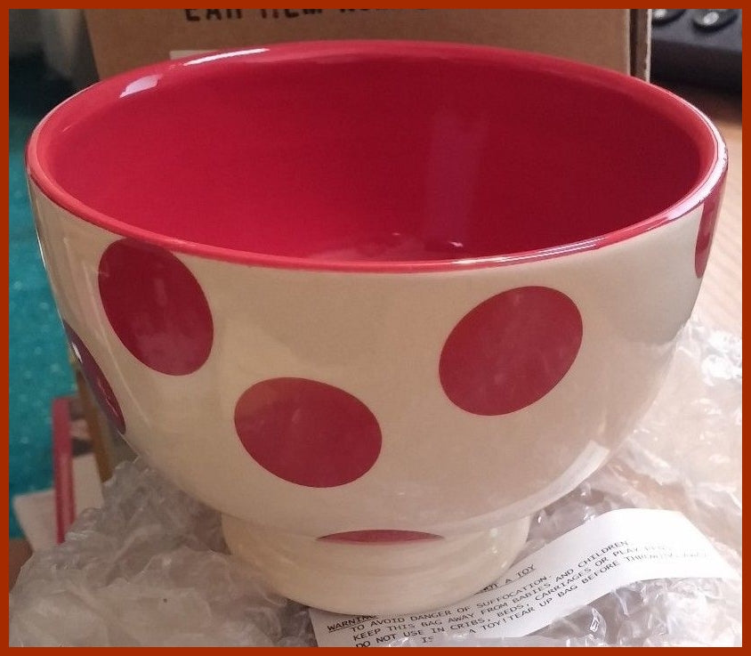 Deco Dot Set Of 2 Mixing Bowls