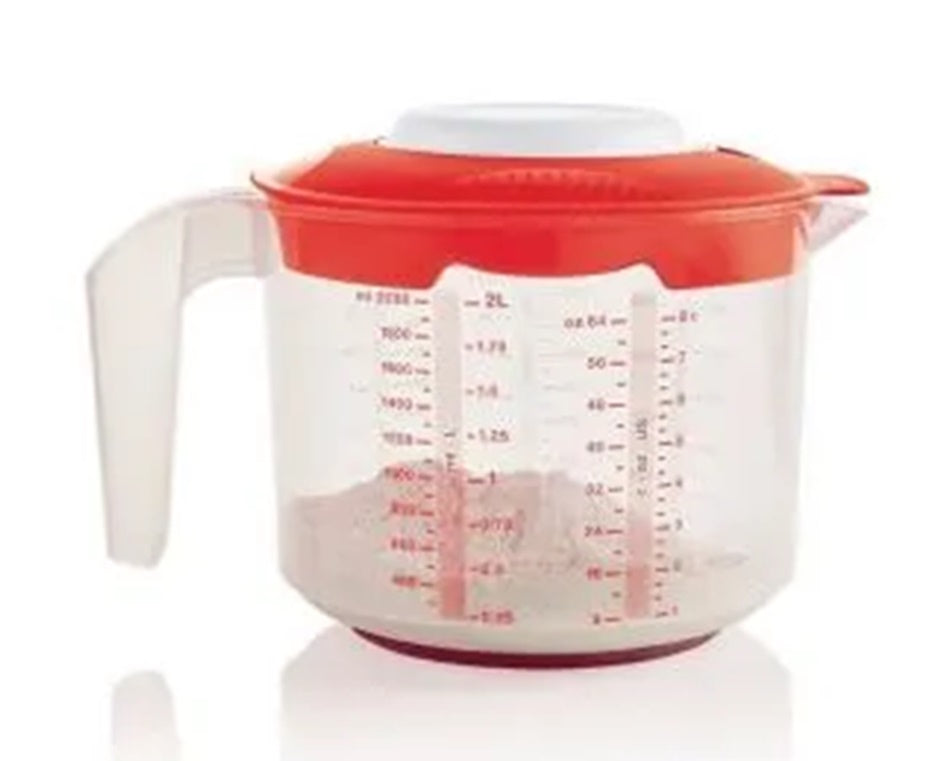  Vtg Tupperware Mix N Store Pour 8 Cup Mixing Batter Measuring  Cup Bowl w/spout: Other Products: Home & Kitchen