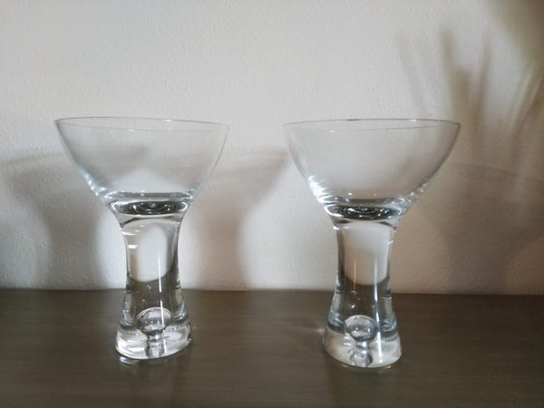 SOUTHERN LIVING AT HOME ONE (1) TRIBECA GLASS MARTINI STYLE BEVERAGE / DESSERT STEMWARE