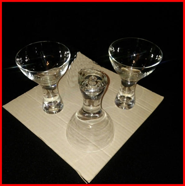 SOUTHERN LIVING AT HOME ONE (1) TRIBECA GLASS MARTINI STYLE BEVERAGE / DESSERT STEMWARE