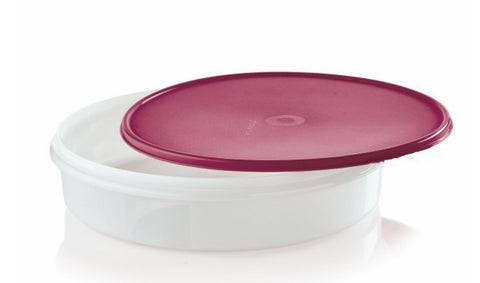New Tupperware newtupperware large cold cut keeper snack n stor container  lilac seal (1)