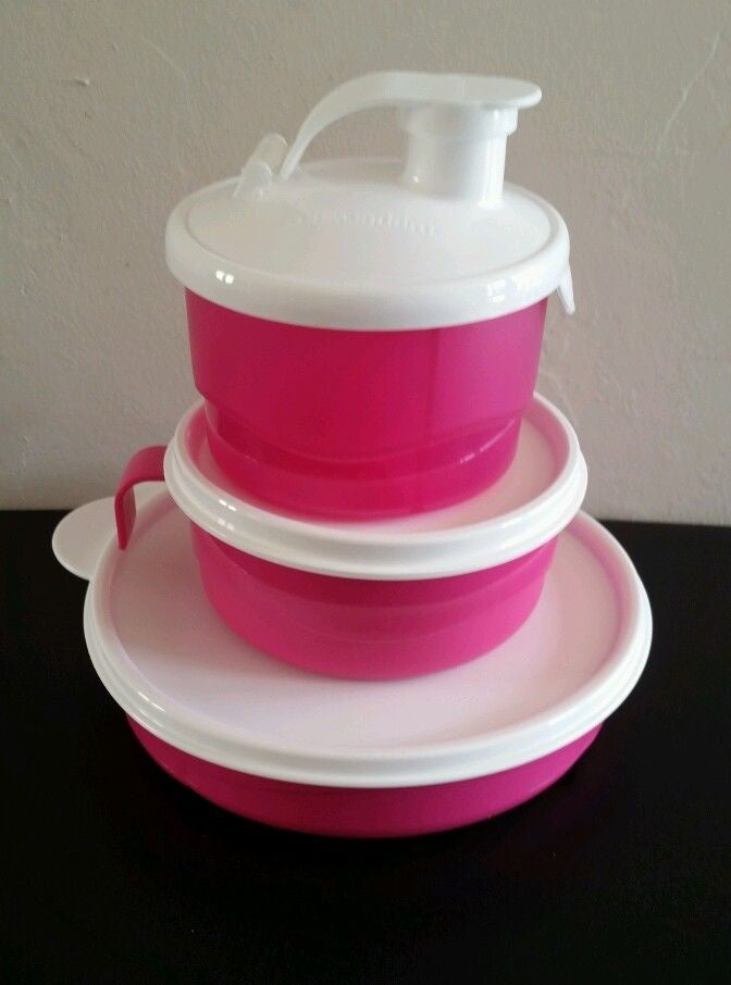 Tupperware Pink Baby Food Storage & Containers