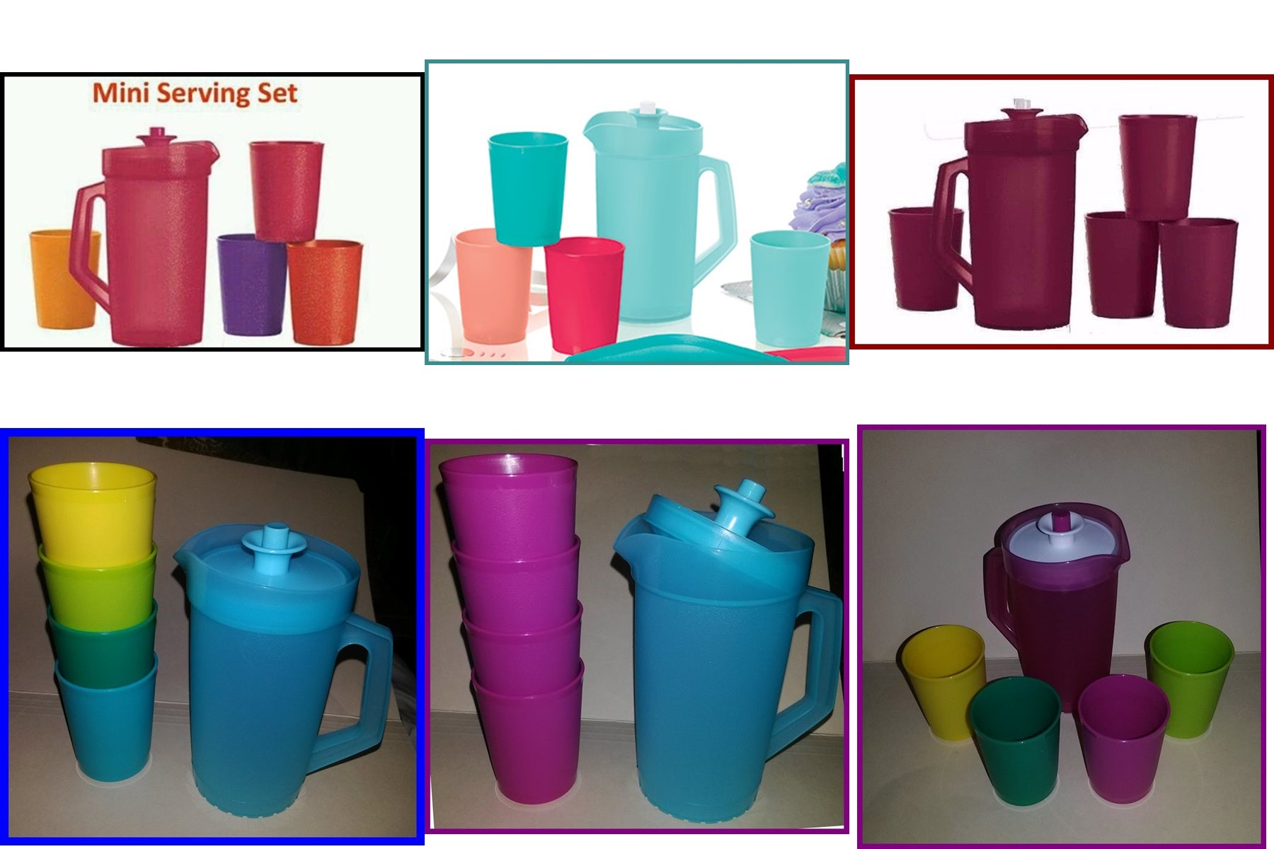 Tupperware 7oz outlet Bell Tumbler Set