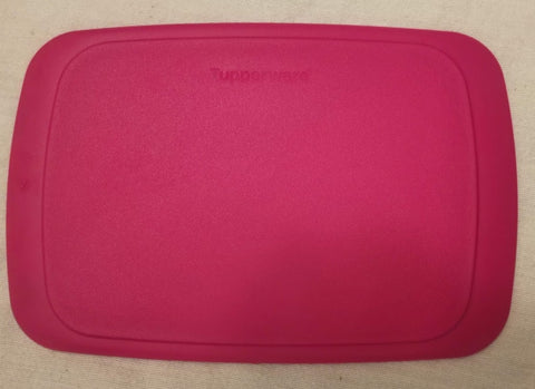 TUPPERWARE RECTANGLE FRIDGE STACKABLES CUTTING BOARD FUCHSIA KISS PINK