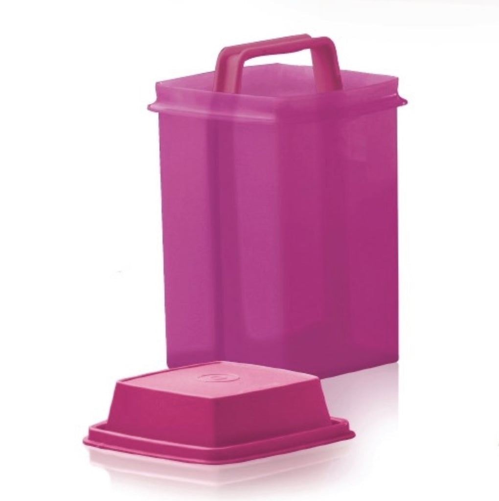  Tupperware Set of 2 Sheer Small Canister Scoops with Handles :  Everything Else